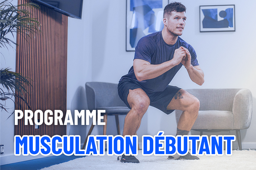 Programme musculation débutant pour progresser FizzUp