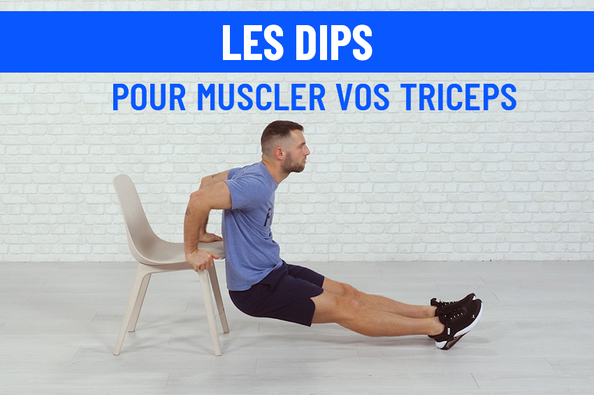 Barre parallèle pour triceps (dips) - Fitness Santé & plus